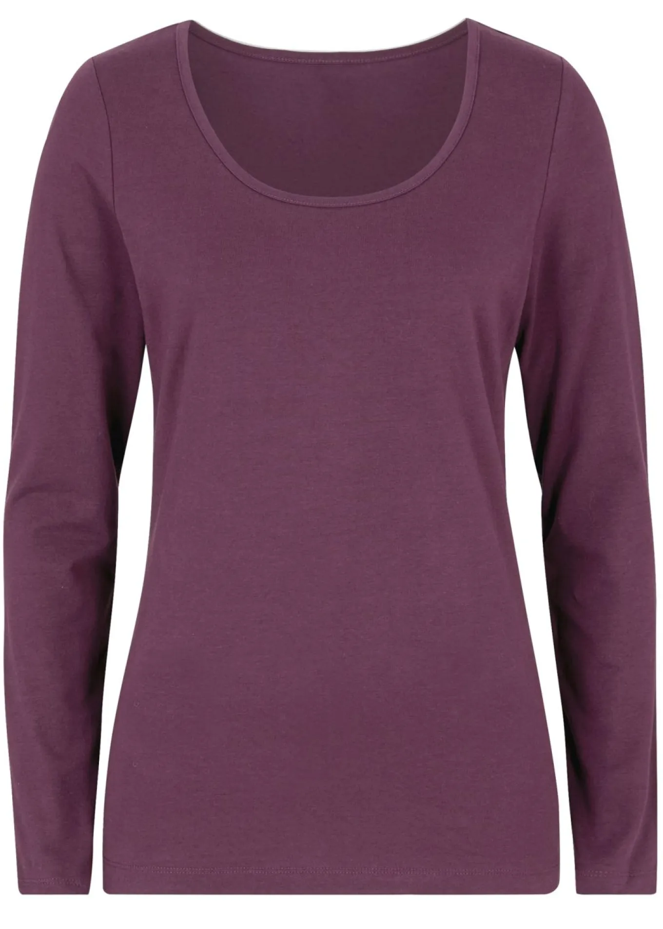Camiseta ajustada de manga larga