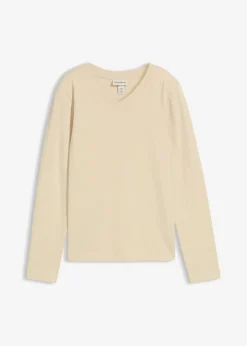 Camiseta ajustada de manga larga