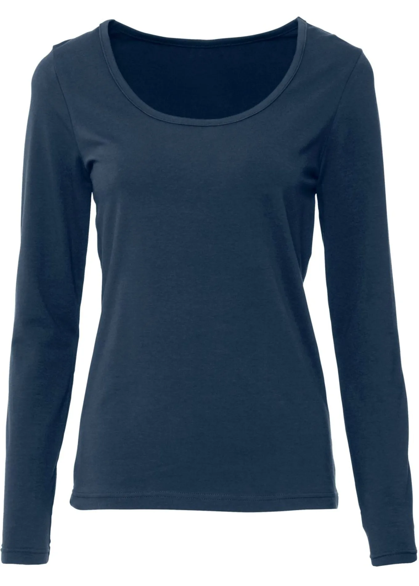 Camiseta ajustada de manga larga