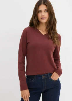 Camiseta ajustada de manga larga