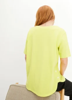 Camiseta ancha de algodón orgánico