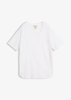 Camiseta ancha de algodón orgánico