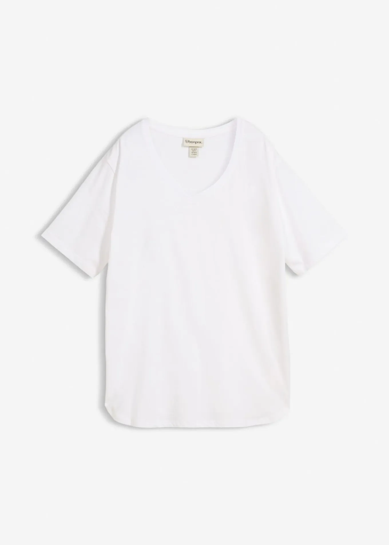 Camiseta ancha de algodón orgánico
