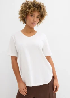 Camiseta ancha de algodón orgánico