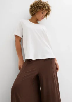 Camiseta ancha de algodón orgánico