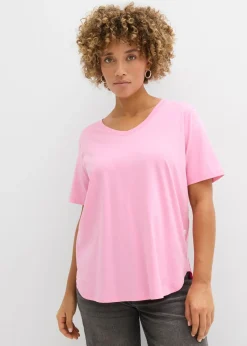 Camiseta ancha de algodón orgánico