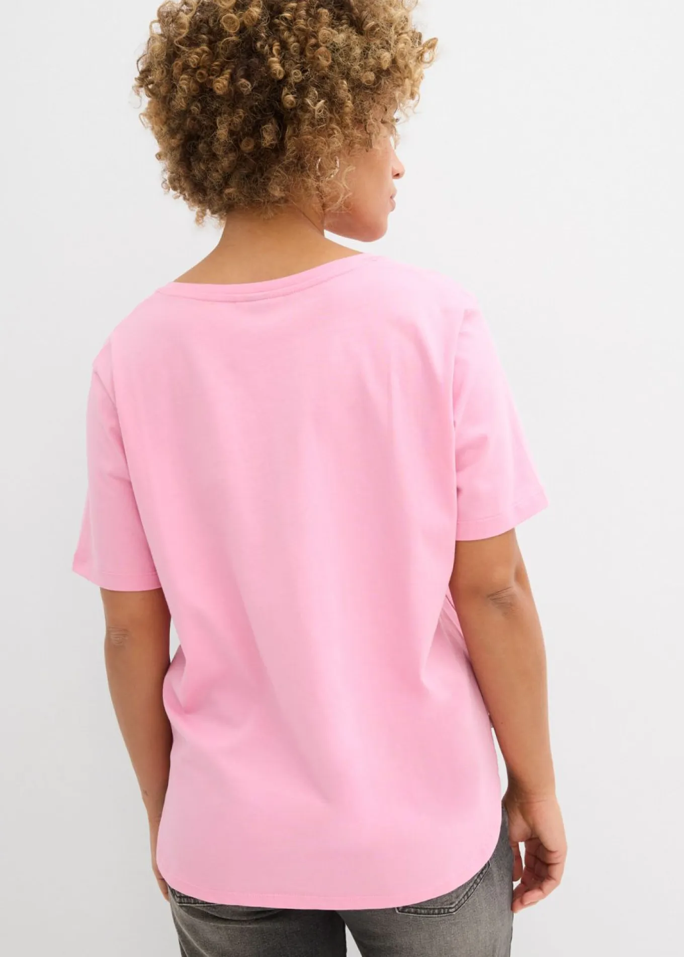 Camiseta ancha de algodón orgánico