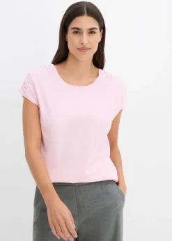 Camiseta boxy de manga corta