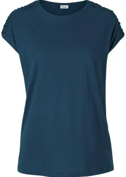 Camiseta boxy de manga corta