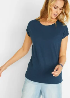 Camiseta boxy de manga corta