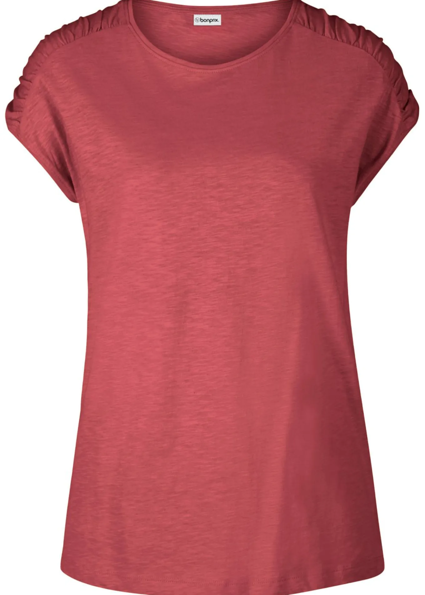 Camiseta boxy de manga corta