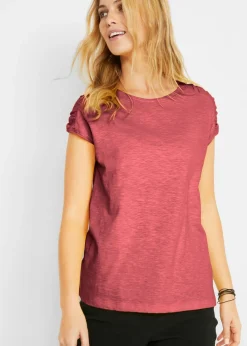 Camiseta boxy de manga corta