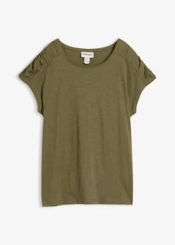 Camiseta boxy de manga corta