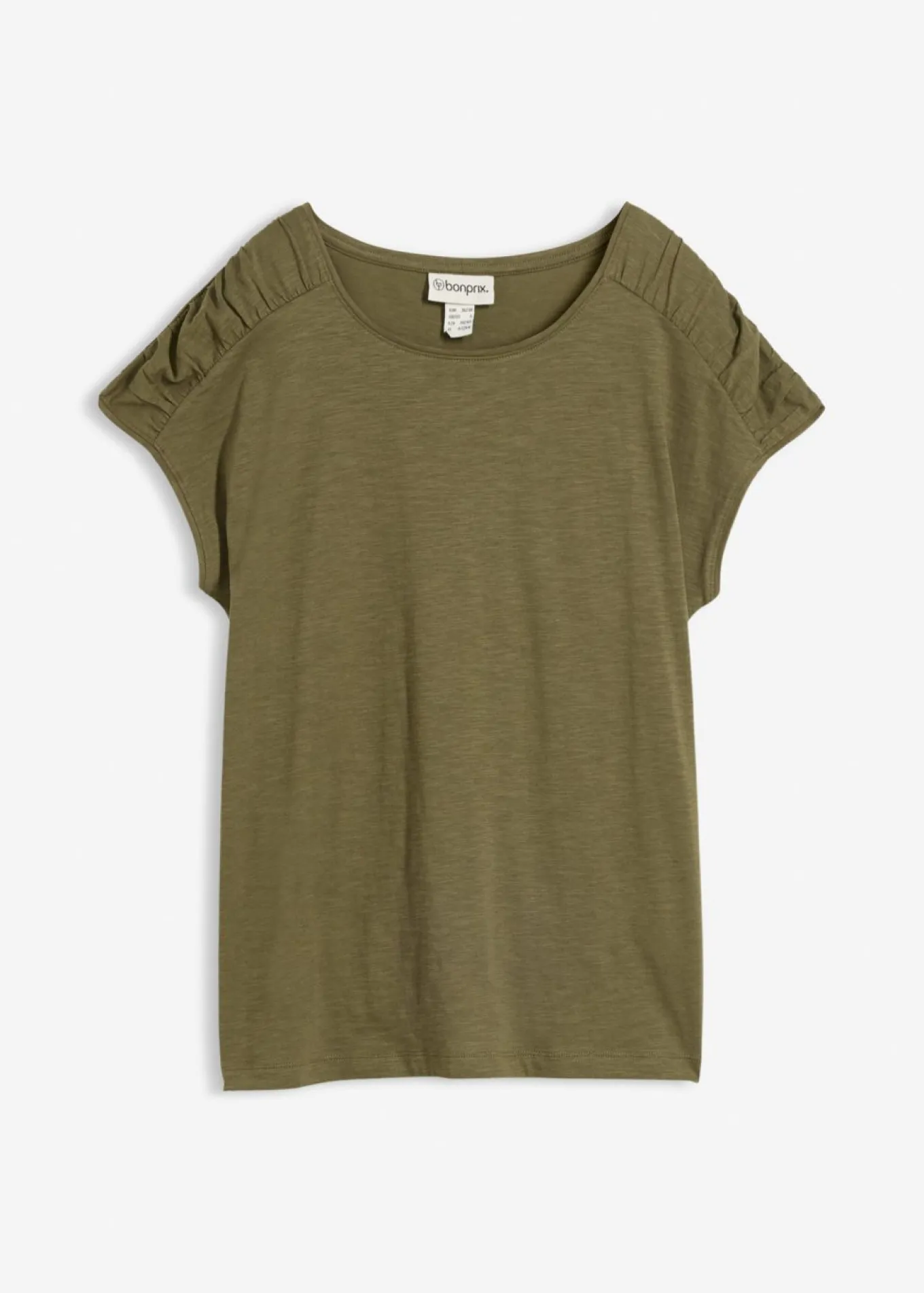 Camiseta boxy de manga corta