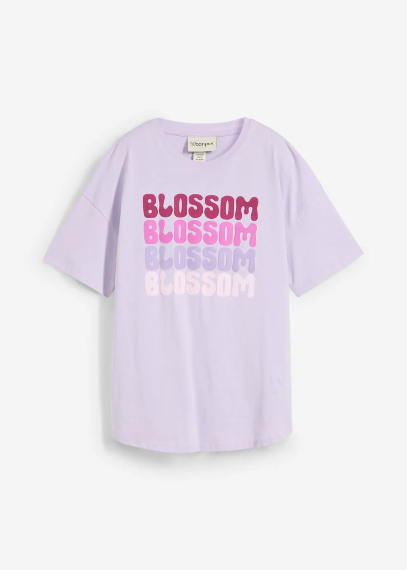 Camiseta boxy oversize de algodón orgánico