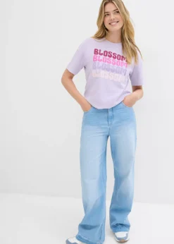 Camiseta boxy oversize de algodón orgánico