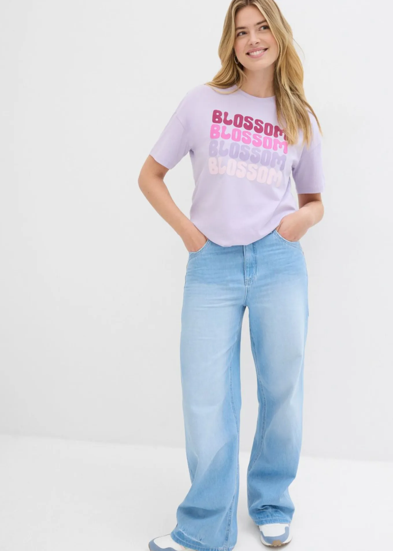 Camiseta boxy oversize de algodón orgánico