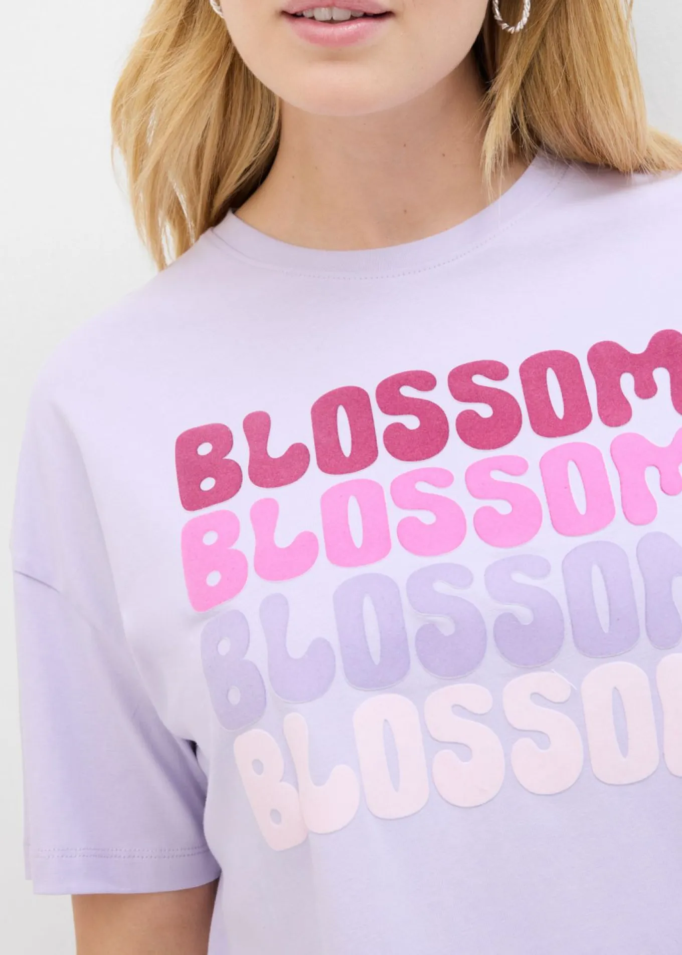 Camiseta boxy oversize de algodón orgánico