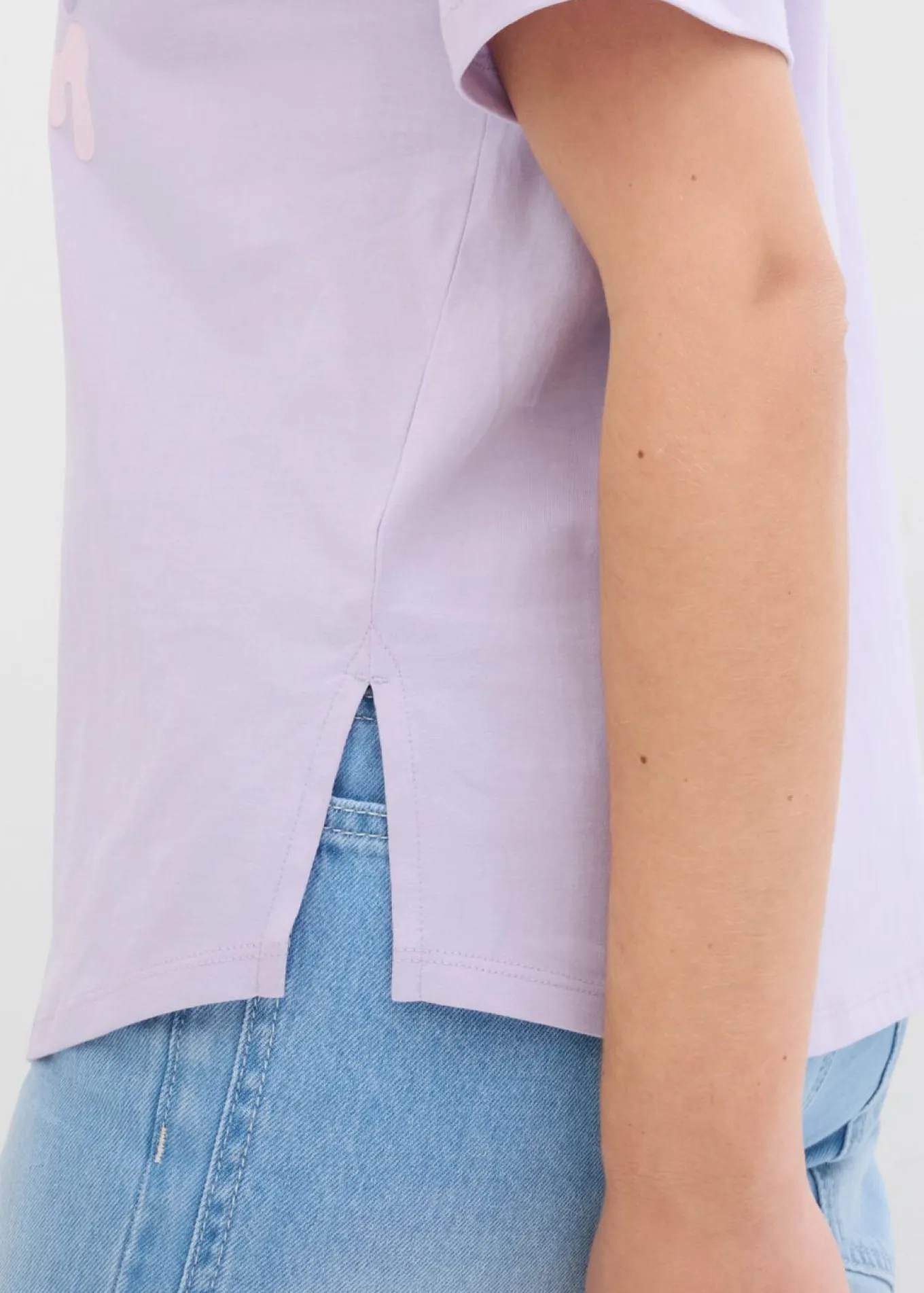 Camiseta boxy oversize de algodón orgánico