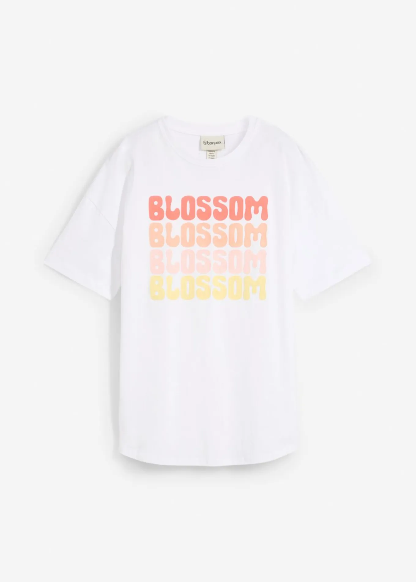 Camiseta boxy oversize de algodón orgánico