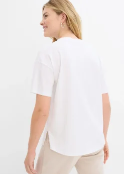 Camiseta boxy oversize de algodón orgánico