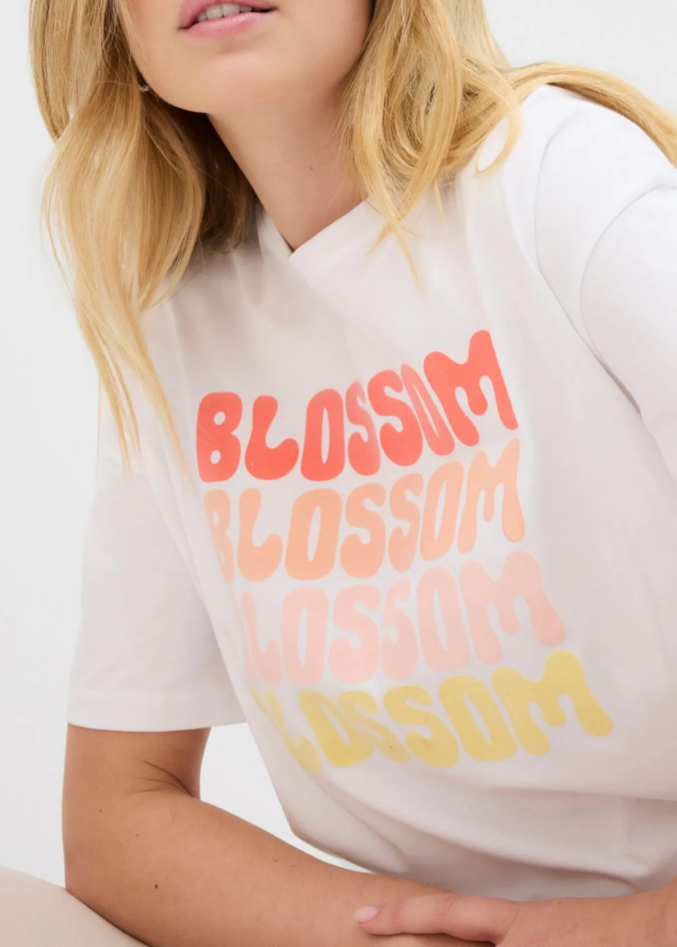 Camiseta boxy oversize de algodón orgánico