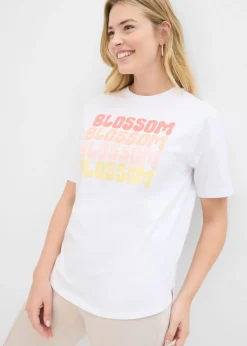 Camiseta boxy oversize de algodón orgánico