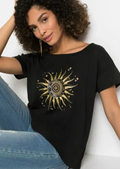 Camiseta con abertura