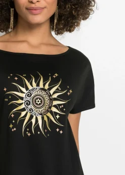 Camiseta con abertura