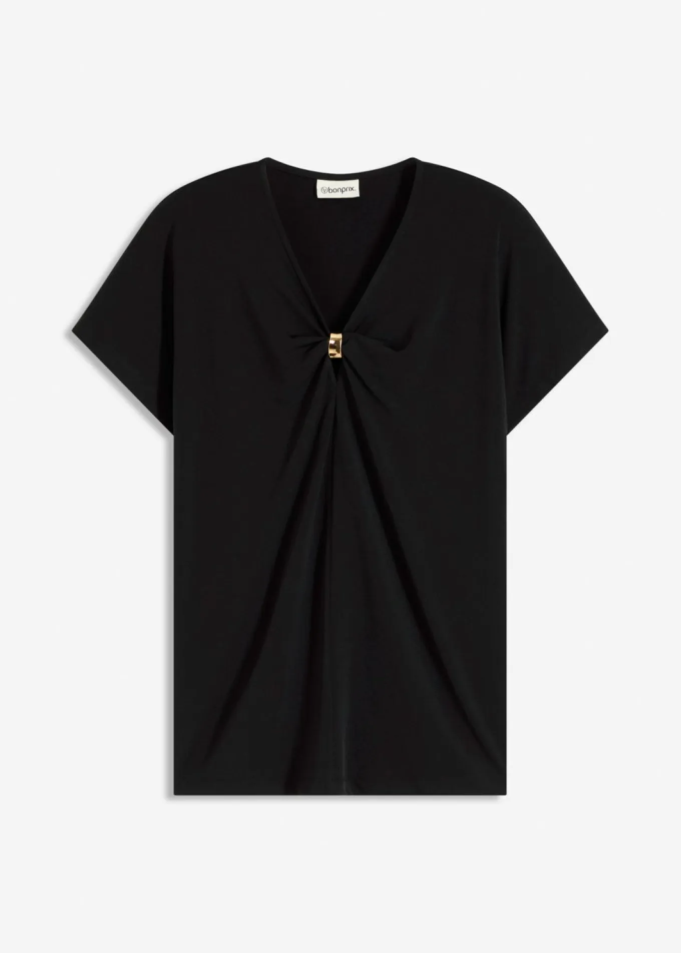 Camiseta con anillo decorativo