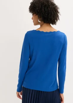 Camiseta con borde ondulado en Punto di Roma