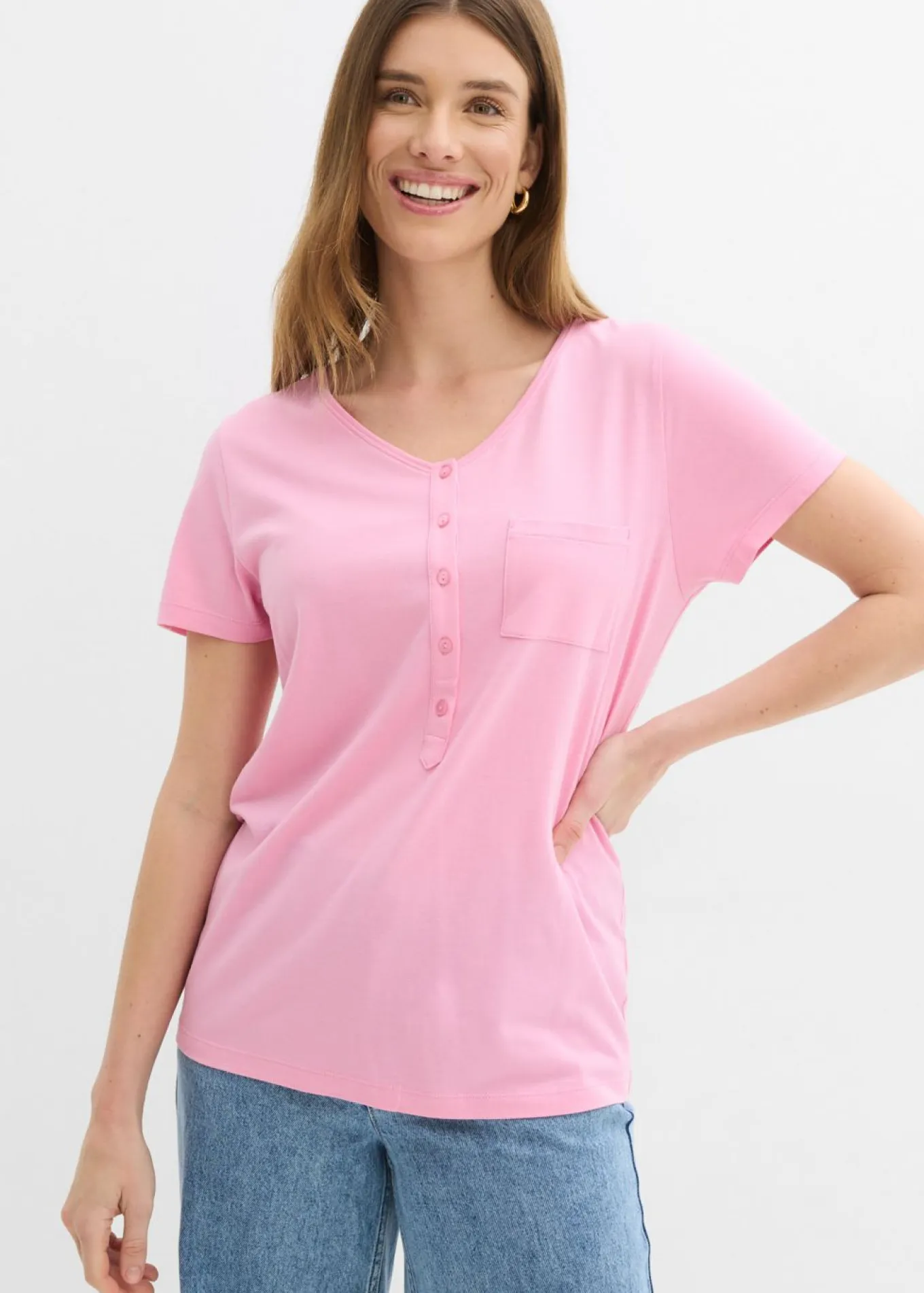 Camiseta con botones
