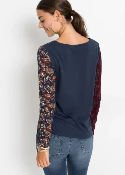 Camiseta con botones de viscosa sostenible