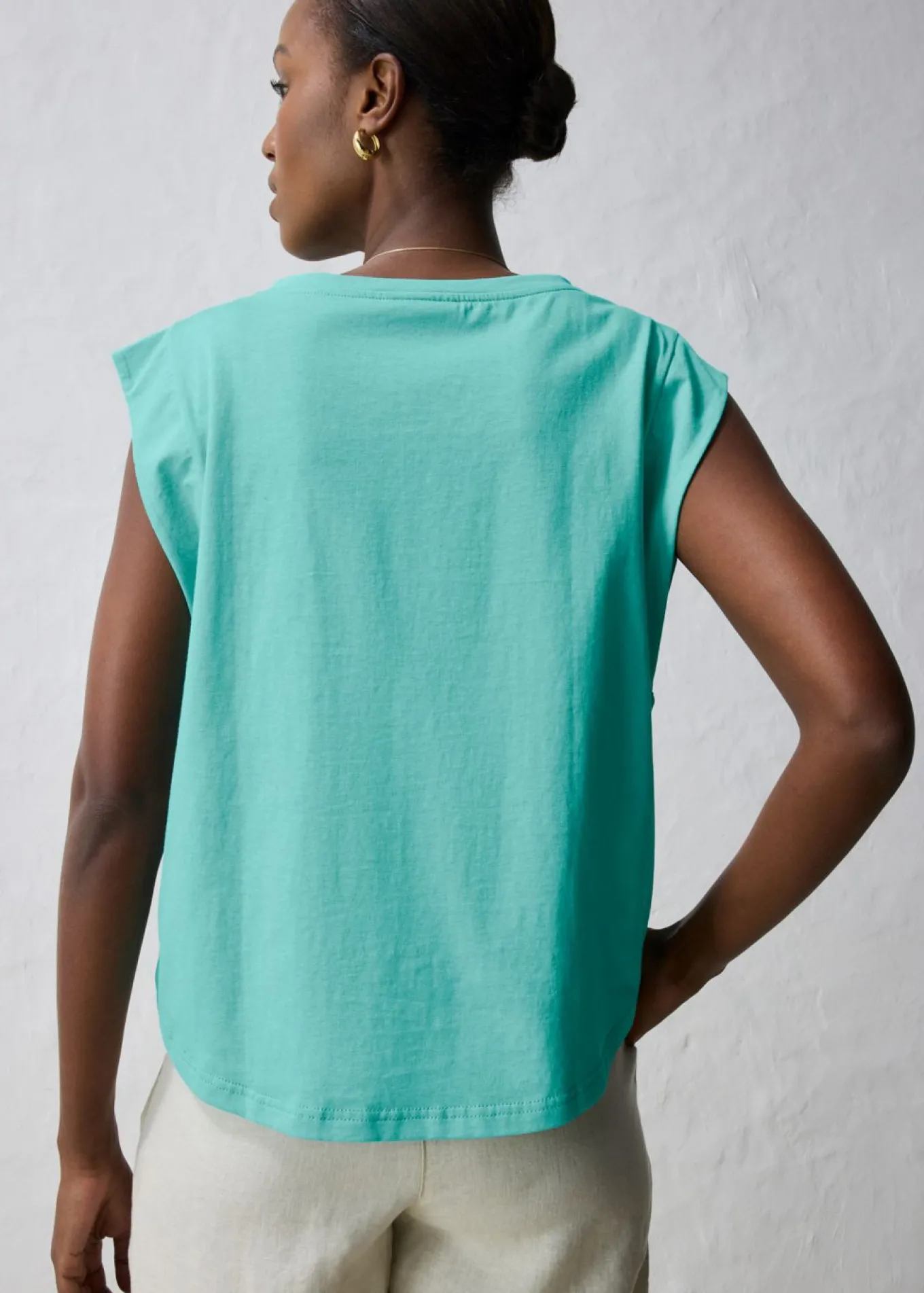 Camiseta con contenido de seda
