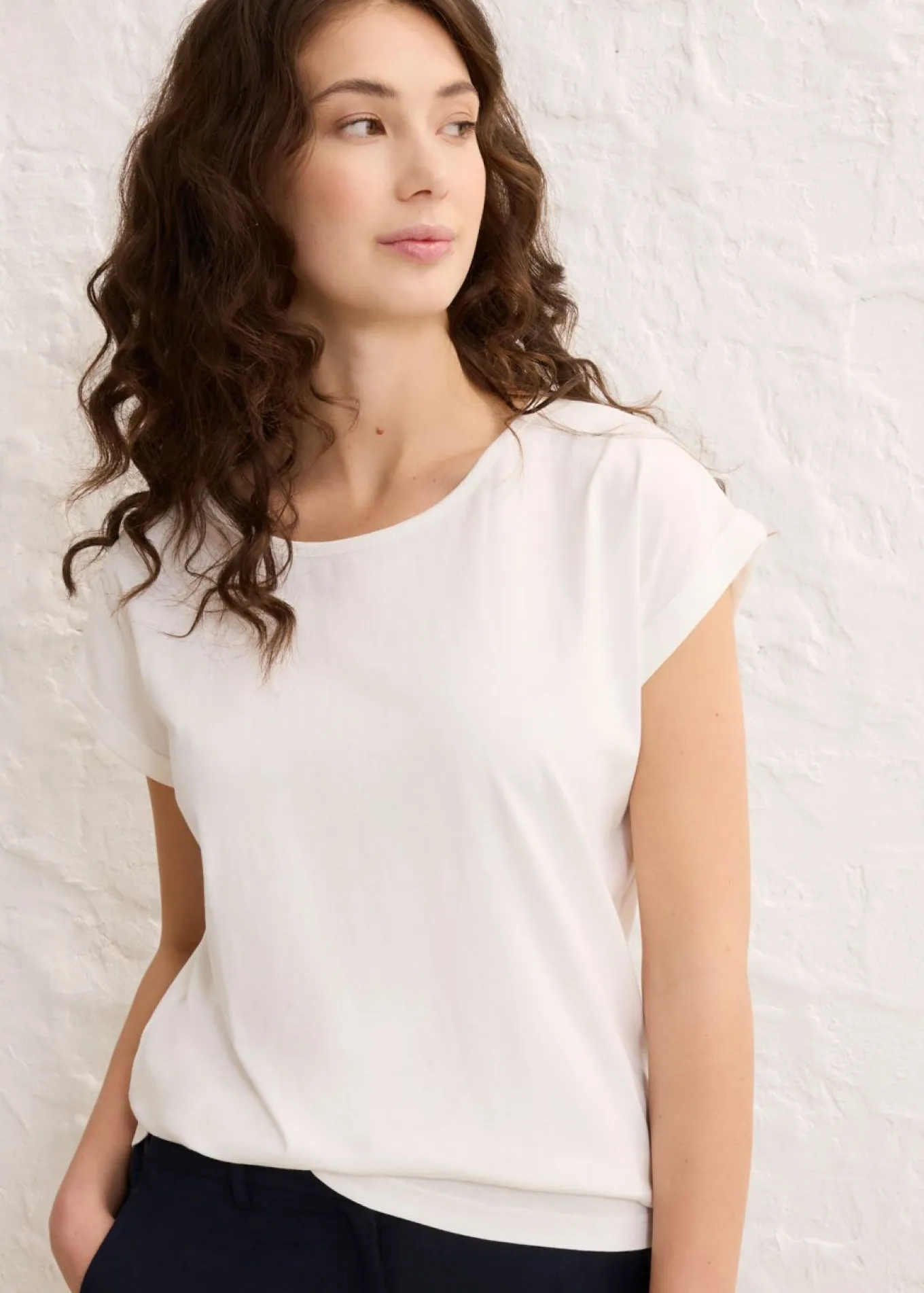 Camiseta con contenido de seda