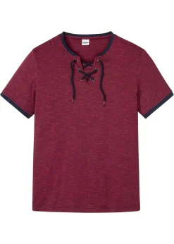 Camiseta con cordones