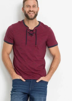 Camiseta con cordones