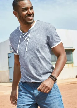 Camiseta con cordones