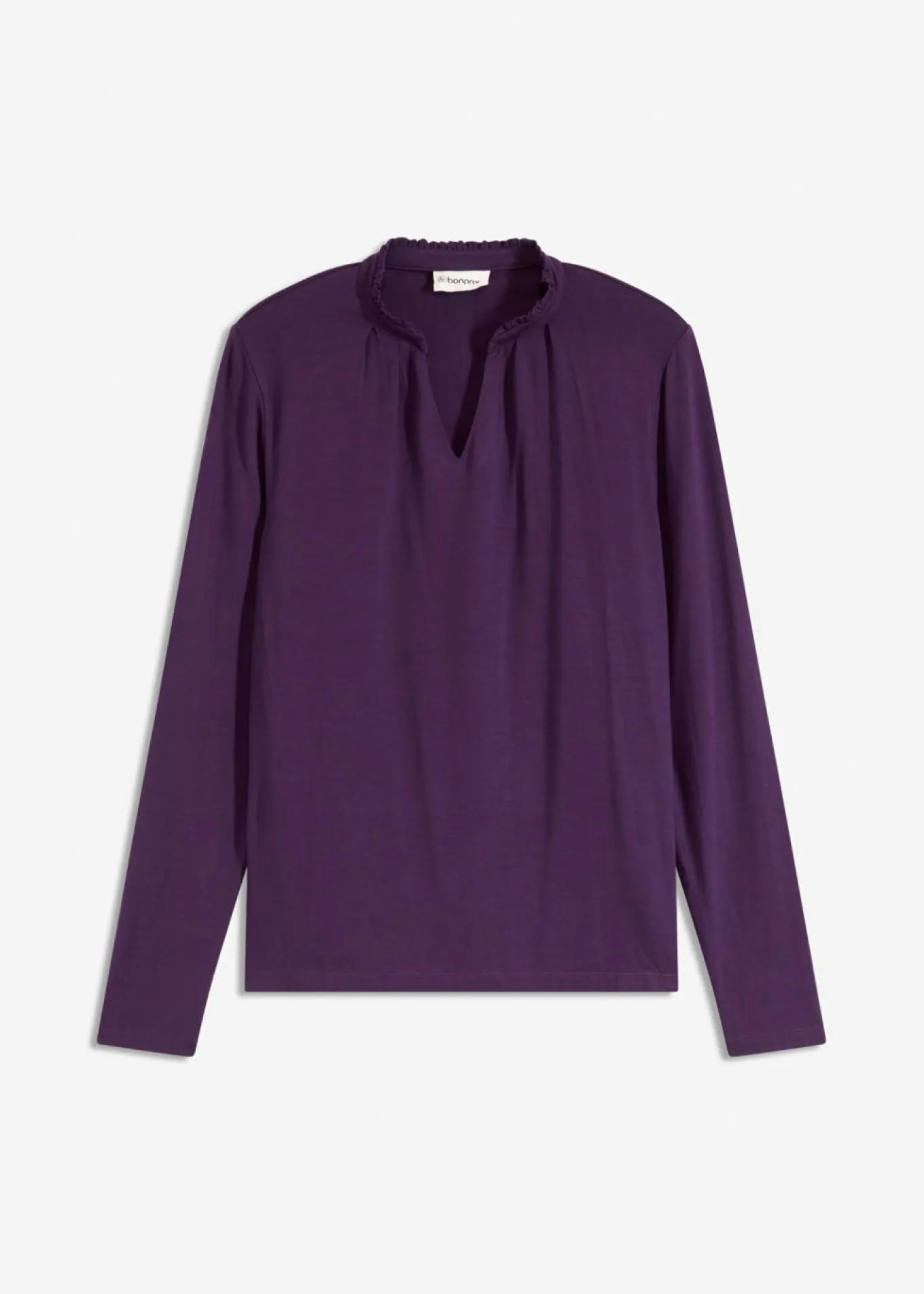 Camiseta con cuello alto