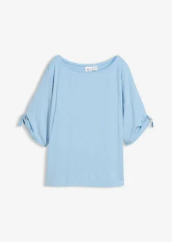 Camiseta con cuello barco