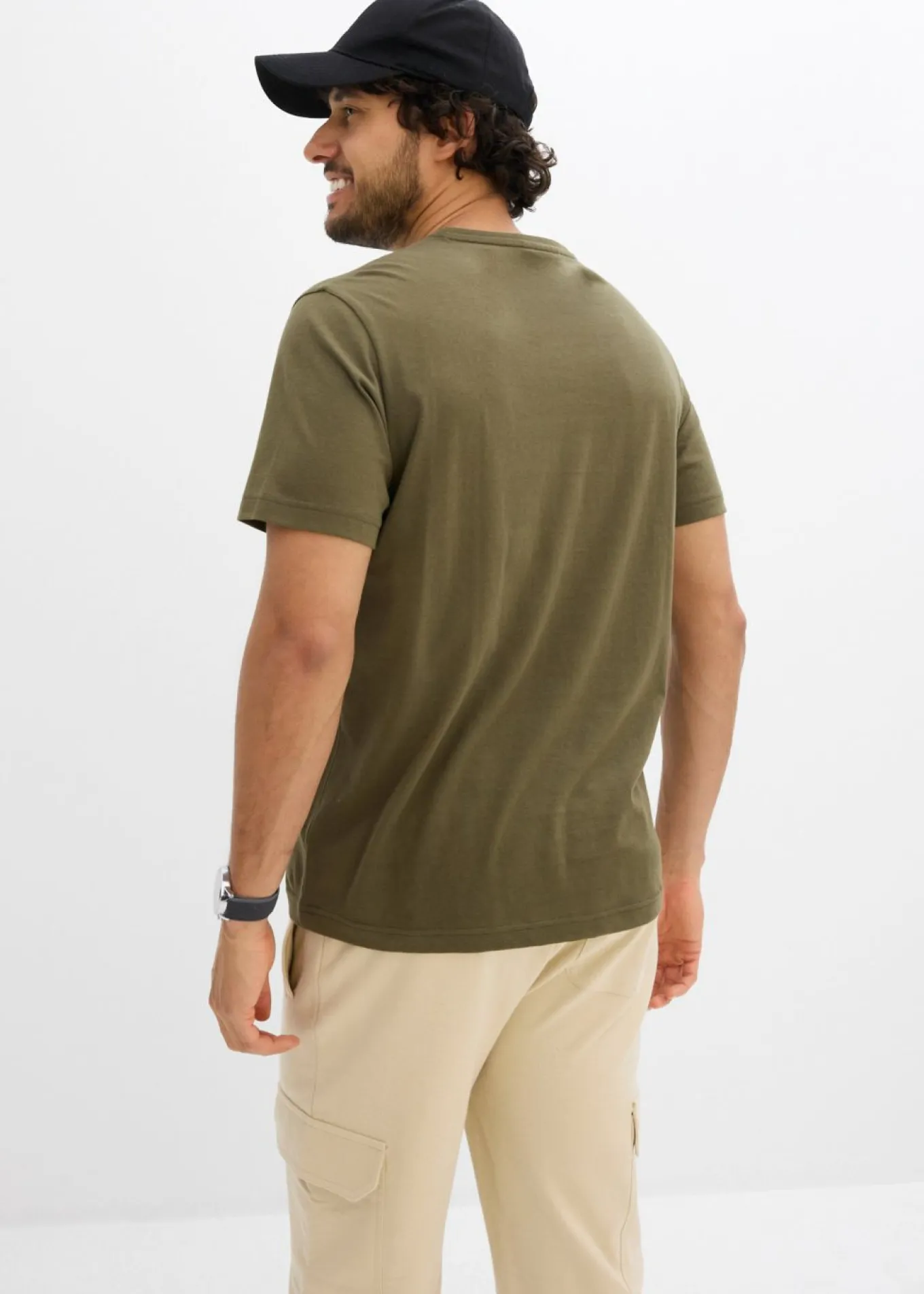 Camiseta con cuello en V (3 unidades)