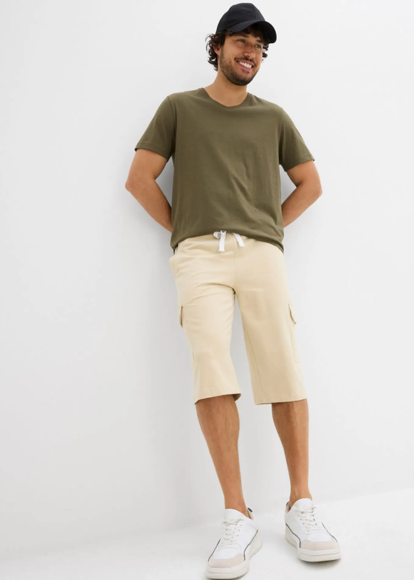 Camiseta con cuello en V (3 unidades)