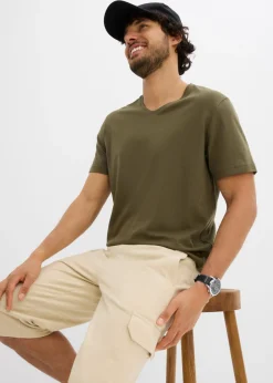 Camiseta con cuello en V (3 unidades)