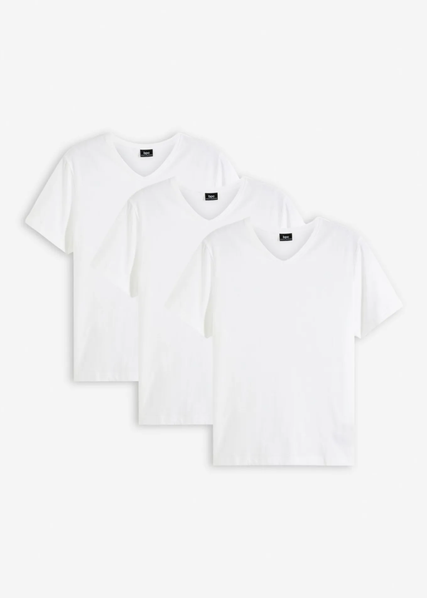 Camiseta con cuello en V (3 unidades)