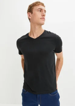 Camiseta con cuello en V (3 unidades)