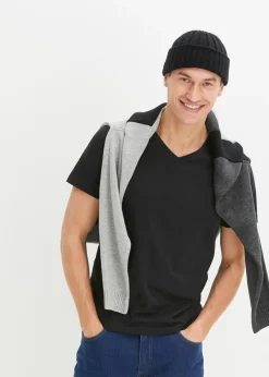 Camiseta con cuello en V (3 unidades)