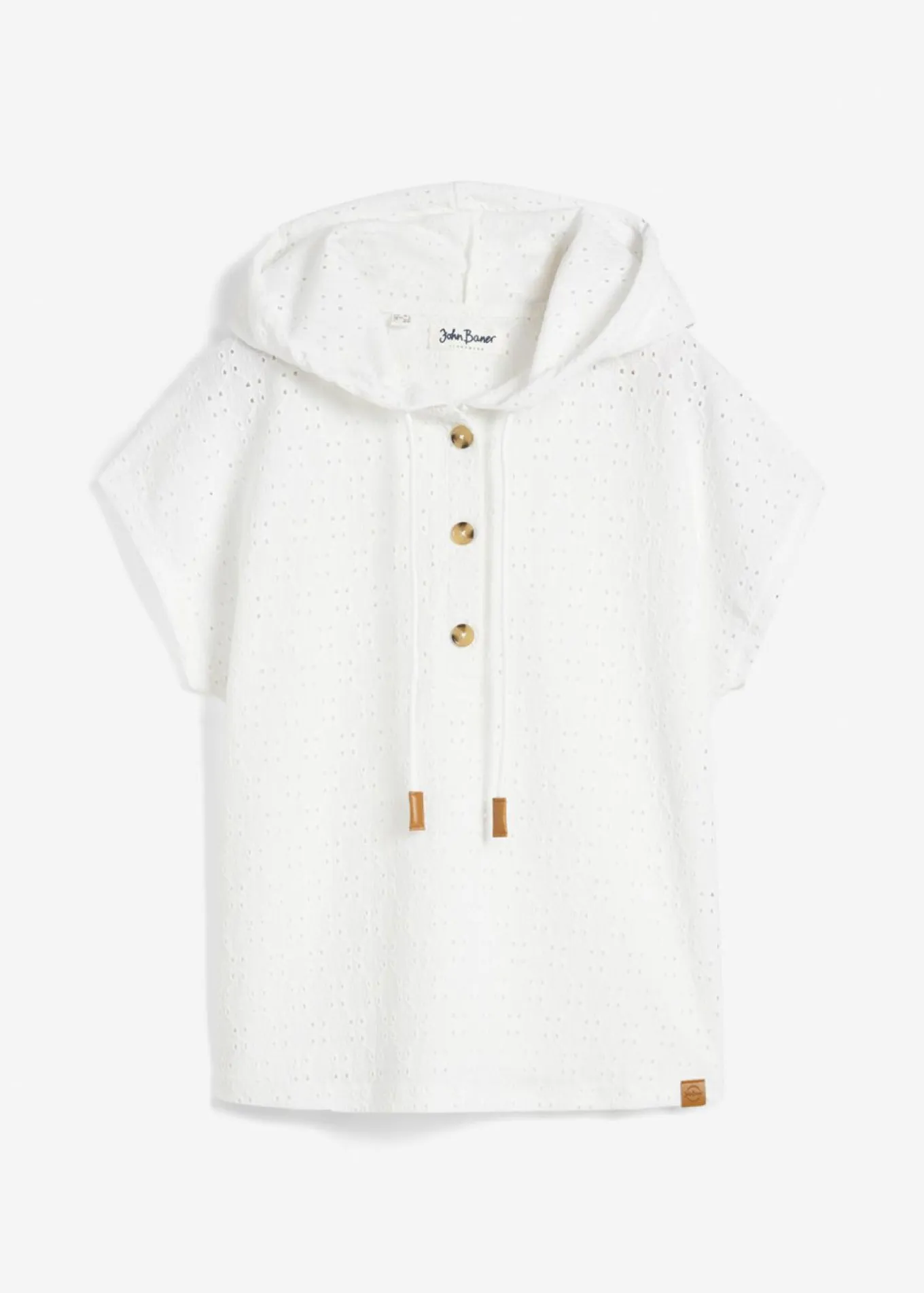 Camiseta con cuello henley
