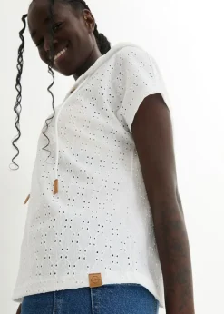Camiseta con cuello henley