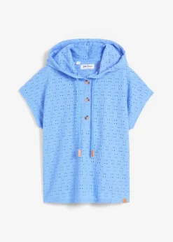 Camiseta con cuello henley