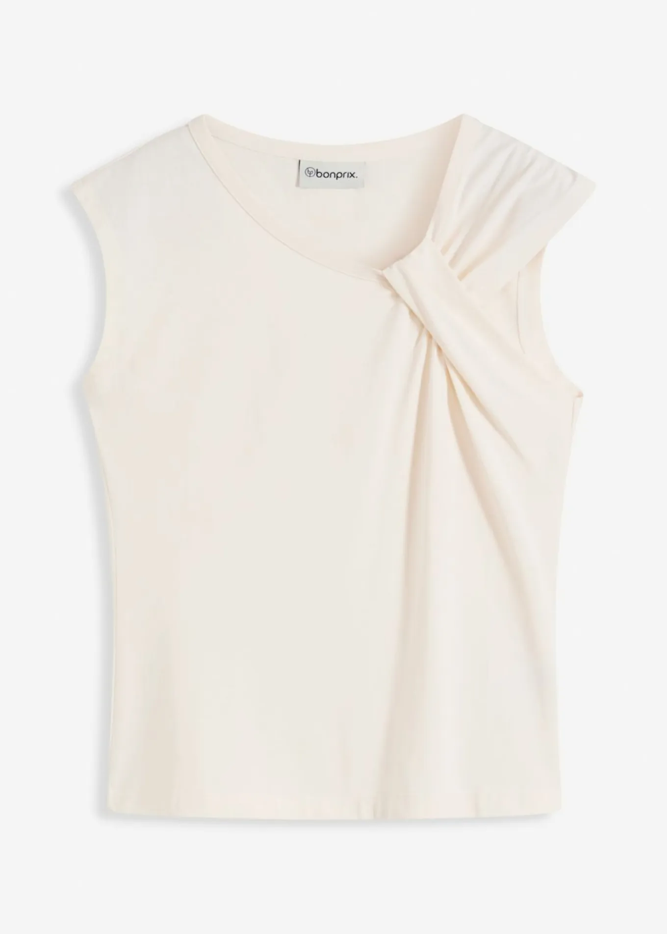 Camiseta con detalle de nudo
